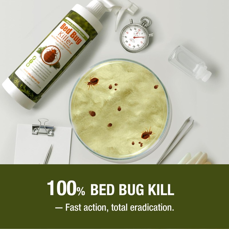 EcoVenger Bed Bug Killer 2OZ 4 Unit Bundle 100% Kill