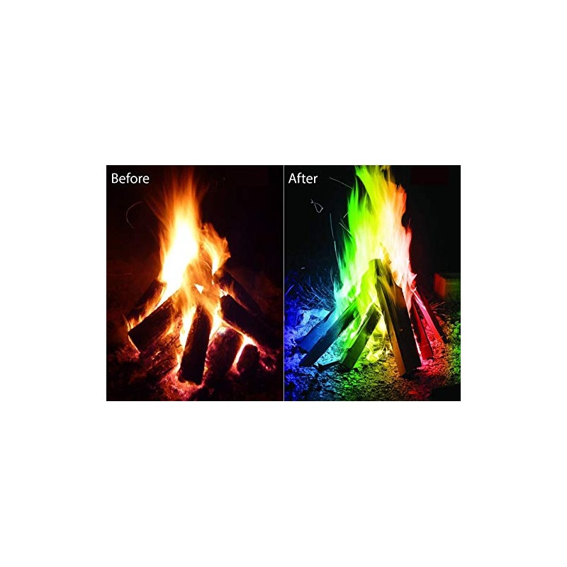 MYSTICAL FIRE 20 pkts - Magical Fire Colourful Color Changing