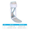AFO Drop Foot Stabilizer Adjustable Soft Padding Lightweight Fatigue Resistant