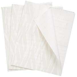 The Gift Wrap Company 58-191812 Gentle Waves Flat Gift Wrapping Paper Sheet Set, 30" x 23", Multicolor, 3 Pieces