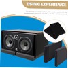 Levemolo 2pcs Acoustic Speaker Foams Soundproof Pad for Car Vibration