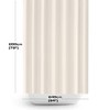 Tropik Home Light Cream Fabric Shower Curtain In 5 Different