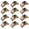 LALOCAPEYO 12PCS M6 24mm/0.94in Half Moon Nuts Washer Spacer Furniture