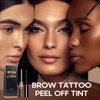 Brow Tattoo Peel Off - Brow Gel Eyebrow Tattoos Waterproof,