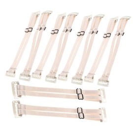 VICASKY 10pcs Facelift Bands Comfortable Invisible Face Lifting Straps for Wrinkle Reduction Skin Tightening and Facial Contouring for Home Use and Travel