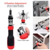 SHARDEN Ratcheting Screwdriver 13-in-1 Multibit Screwdriver All in One Screwdriver