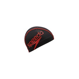 Speedo Swim Cap Beam Stack Mesh Cap Unisex SE12420 Red M