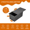 Pullman Loaf Pan with Lid, 9x4 inch (1 lb Dough