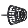 Black Golf Ball Basket Nylon Plastic Golfball Container Golf Ball