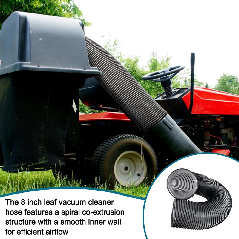 8 Inch Leaf Vac Hose, 6 Foot of 8 Inch