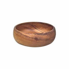 Zero Gravity Hawaii Acacia Hardwood Round Calabash Bowl, 4-Inch by 1.5-Inch from Maui, Hawaii