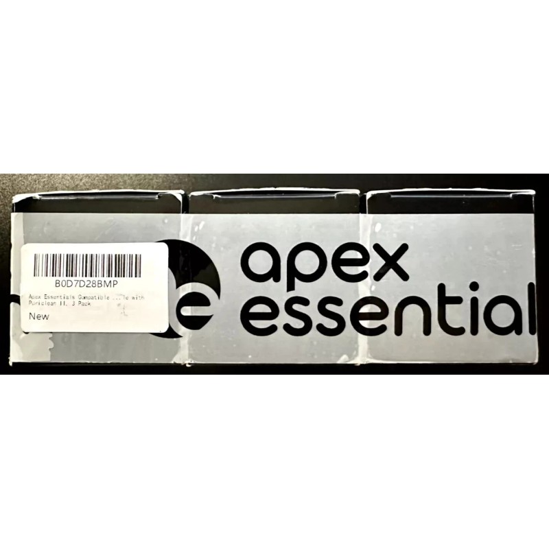 Apex Essentials RWF-024W Refrigerator Water Filter 3-Pack New Sealed