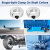 M METERXITY 2-Pack Single Split Shaft Collar 20mm Bore Aluminum