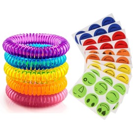 NESWELL 150count Natural Patches Stickers 5pcs Bracelets Outdoor for Adults and Kids