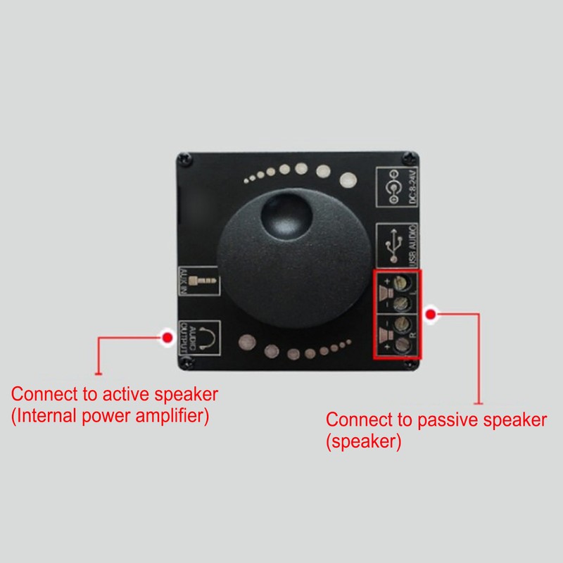 Mini Bluetooth Amplifier Board 10W/15W/20W Stereo Digital Power AMP Module