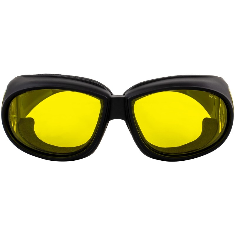 Outfiter Motorcycle Safety Sunglasses Fits Over Glasses Yellow Lenses Meets