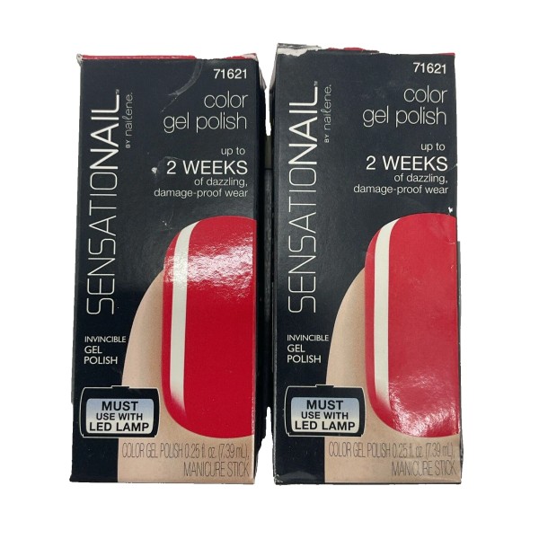 SensatioNail 2 PACK SensatioNail Color Gel Polish 71621 TAHITI SUNSET