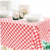 Gatuida Pcs Racing Plaid Tablecloths Party Table Cover Checkered Plastic