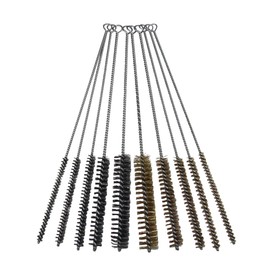 Grip 10 pc Tube Cleaning Brushes - Cleaning Spray Guns, Paint Equipment, PVC, Aluminum and Copper Piping, Tubing