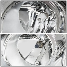 DNA Motoring HL-OH-VW05-CH Headlight (Driver & Passenger Side)