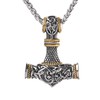 Thor's Hammer Necklace, Thor Hammer Chain, Viking Chain, Thor's Hammer