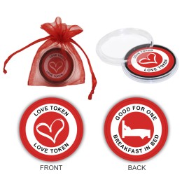 Love Token for husband, boyfriend, wife, girlfriend. Gag gift : Breakfast In Bed
