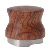 Coffee Distributor Stainless Steel Rosewood Coffee Tamper Leveler for Coffee