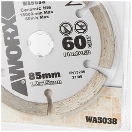 WORX WA5038 85mm Diamond Blade