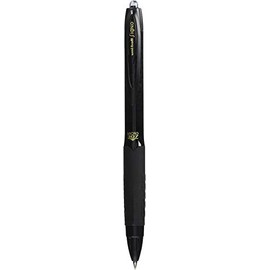 Mitsubishi Pencil UMN30705.24 Gel Ballpoint Pen, Uni-Ball Signo 307 0.5, Black, 4 Pieces