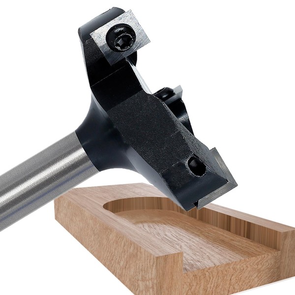 Akylin Slab Flattening Router Bit 1/2 Shank - CNC Spoilboard