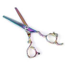 XUMIUZIY Professional Hair Cutting Shears, 6 Inch Salon Barber Hairdressing Scissors, The Best Personal Beauty Care Series for Women/Men/Kids Haircut Design (#4)