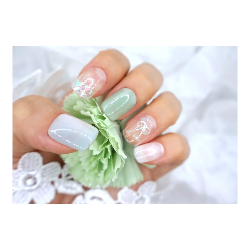Handmade nails - Clean - Basic - Short square /
