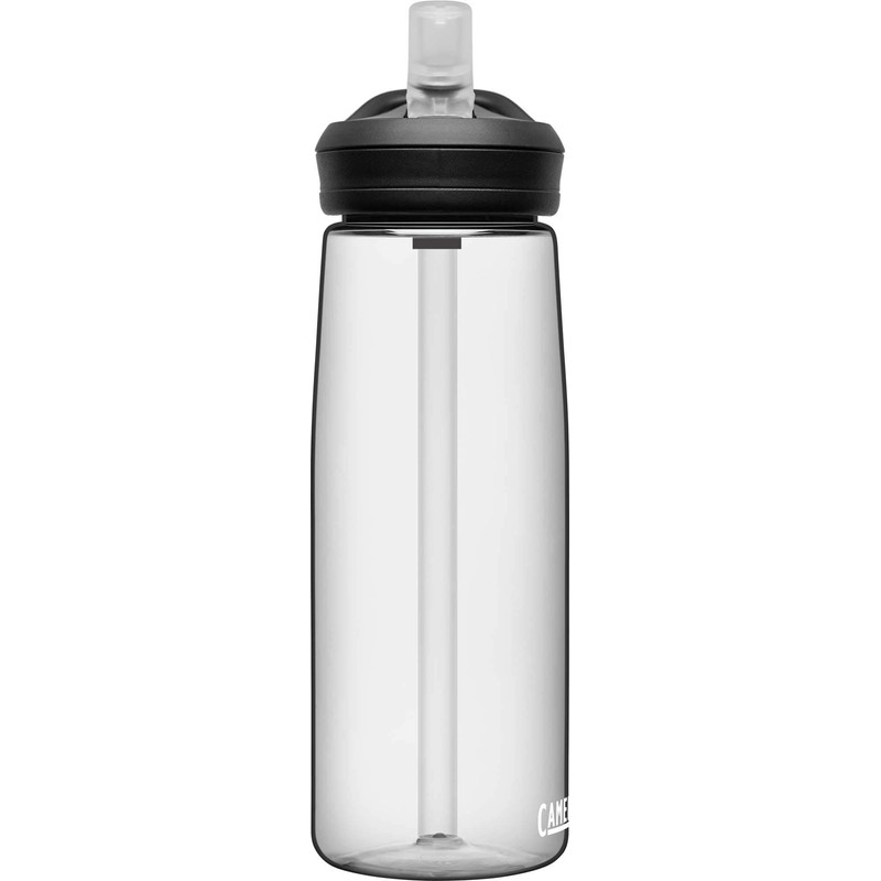 Camelbak Unisex Adult eddy+ Clear Bottle - Clear, 0.75 Litre