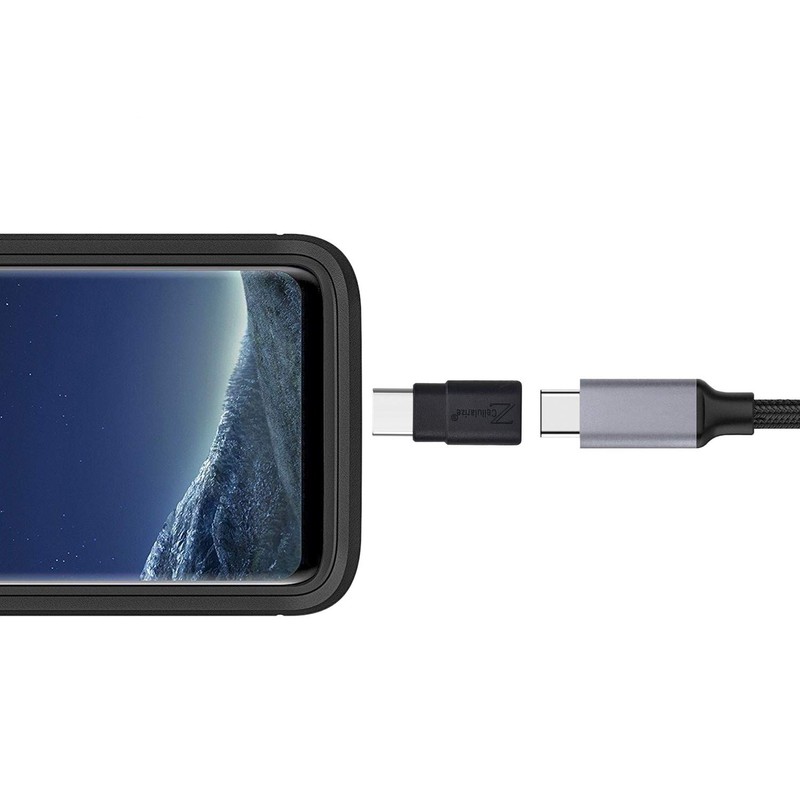 USB C Extender Adapter (2 Pack) 40Gbps 240W Cable Extension