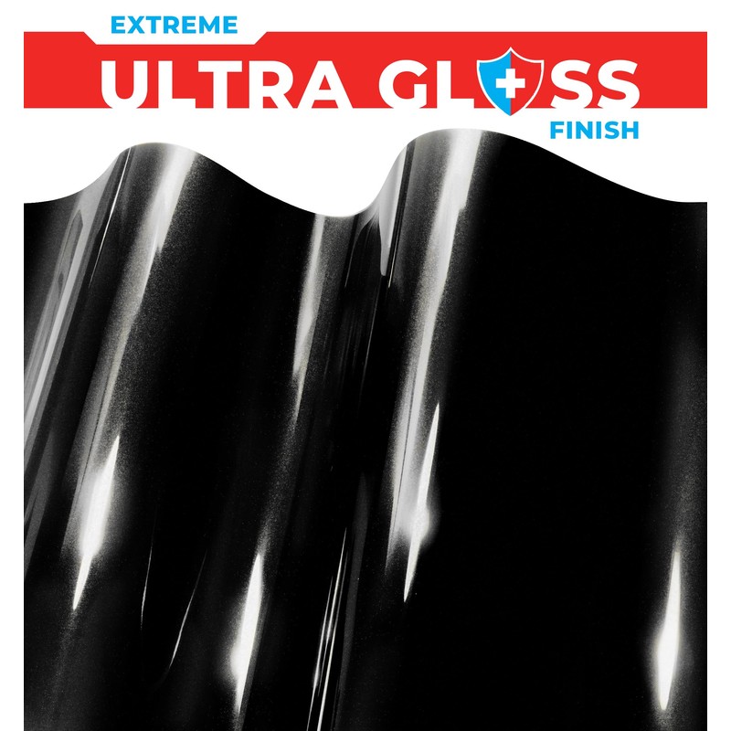 ColorFusion PPF by VViViD, Gloss Metallic Black Dry Apply PPF