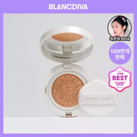 Blanc Diva 100만명이 검증한 인생 쿠션 블랑디바 글림 커버리지 쿠션 본품 13g 1 Million People Verified Life Cushion Blan Diva Glim Coverage Cushion 13g [No. 13 White Full Size]