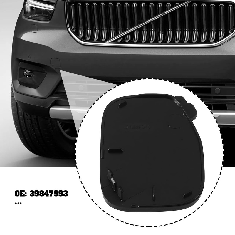 Briny River Car Front Bumper Tow Hook Cover Cap 39847993
