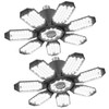 TANBABY Garage Lights, 250W Deformable Ceiling LED Shop Lights, 20000LM