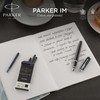 Parker IM Füller | schwarze Lackierung mit Chromzierteilen | Füllfederhalter
