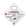 KM013 Cult Magnet Opener Bottle Opener Coaster Coaster Village Child
