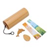 Bamboo Wind Chimes Metal Waterproof Japanese Chord Windchime Windbell for