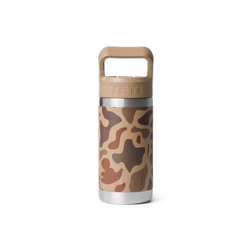 YETI Rambler Jr. 12 oz Kids Bottle, with Straw Cap,