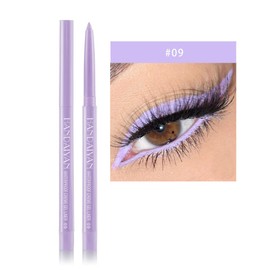 Sparfar 20 Colors Eyeliner Pen Eyeshadow Pencil Pearl Eyeliner Kit Metallic Eyeliner Pencil Glitter Eyeliner for Women Eye & Lip Liner Professional Waterproof 0.2g-09#