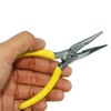 Spring Loaded Needle Nose Pliers 5 Inch Precision Long Reach
