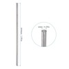 QUARKZMAN 200mm x 4mm 304 Stainless Steel x 5pcs Linear
