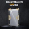 MNGARISTA Badge Holder Carbon Fiber: 0.91oz Lightweight ID Card Holder
