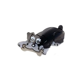 1Pc Black Dog Hair Claw Clip,Acetate Chew Bone Schnauzer Dog Hair Claw,Women Animals Hair Clips,Duckbill Clips,Hair Pins Hairgrips Hair Clips Hair Accessories(duckbill clip)