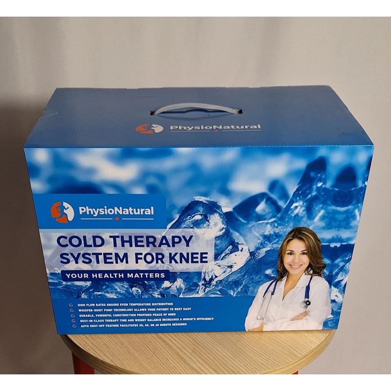 PhisioNatural Cold Therapy Ice Machine Cryotherapy For Knee w/ Digital