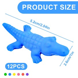 VYIBPDY Pack of 12 Dinosaur Wax Crayons from 1 Year for Toddlers, 6 Colours Toddler Colouring Pencils, Baby Pencils, Non-Toxic, Easy to Hold, Washable, Safe Cross Shape Toddler Colouring Pens,