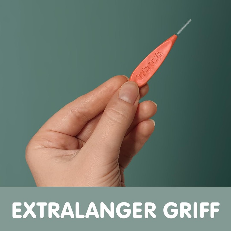 inbrush Premium Interdental Brushes - Set of 8 Mixed Sizes